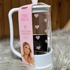 Paris Hilton heart French press